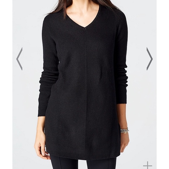 Jjill Essential Vneck Sweater Tunic 